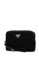 Prada Black Nylon Beauty Case