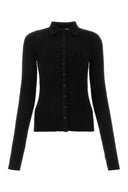 Nensi Dojaka Black Viscose Blend Cardigan