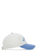 Harmony White Cotton Baseball Cap
