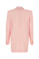 Blazer di lana rosa chiaro Marni