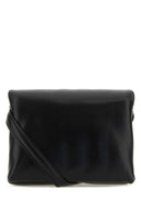 Clutch mini prisma in pelle nera marni