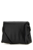 Clutch mini prisma in pelle nera marni
