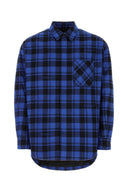 Off White Printed Cotton Shirt
