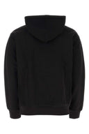 Carhartt Wip Black Cotton Hooded American Script Sweat