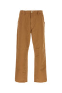 Carhartt WIP Brown Cotton Single Knie Pant