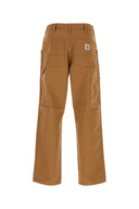 Carhartt WIP Brown Cotton Single Knie Pant