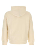 Carhartt Wip Cream Cotton Hooded American Script Sweat