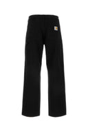 Carhartt WIP黑色牛仔布双膝裤
