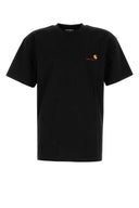 Carhartt Wip Black Cotton S/S American Script T Shirt