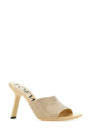 Loewe beige gamera mulas de pétalos