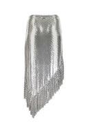 Paco Rabanne Silver Chain Mail Skirt