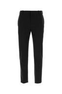 Alexander McQueen Black Cotton Pant