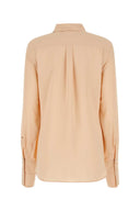 Sportmax Pastel Pink Stretch Crepe Yen Shirt