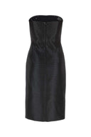 Abito da guaina Mallo in twill nero sportivo