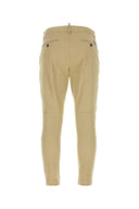 Dsquared Beige Stretch Cotton Sexy Chino Pant
