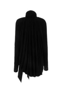 Saint Laurent Black Viskose Bluse