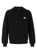 Dolce & Gabbana Black Cotton Swetshirt