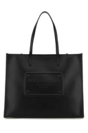 Dolce & Gabbana Black Leather Shopping Bag