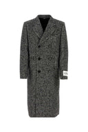 Dolce & Gabbana Embroidered Acrylic Blend Coat