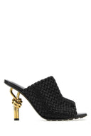 Bottega Veneta Black in pelle Muli