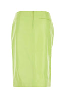 Bottega Veneta Fluo Yellow Shearling Gonna