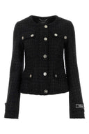 Versace Black Tweed Blazer