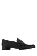Givenchy Black Leather 4 G Loafers
