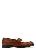 Miu Miu Two Tone Leather Loafers