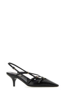 Miu Miu Black Leather Pumps