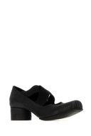 Uma Wang Black Leather Pumps