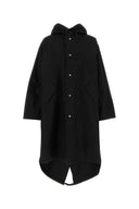 Jil Sander Black Cotton Parka
