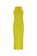 Jil Sander Green Viscose Dress