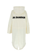 Jil Sander Ivory Cotton Parka