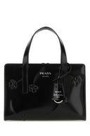 Prada Black Leather Re Edition 1995 Borse
