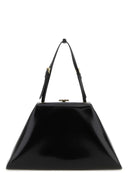 Borsa in pelle nera Prada