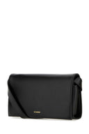 Jil Sander Black Leather All Day Clutch