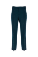 Vivienne Westwood Petrol Blue Wool Sang Pant
