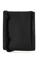 Jil Sander Black Leather Medium Tangle Shoulder Bag