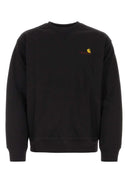 Carhartt Wip Black Cotton Blend Script American Sweat