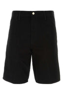 Carhartt Wip Black Cotton Single Knee Short