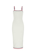 Fendi Ivory Viscose Blend Dress