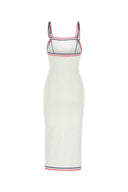 Fendi Ivory Viscose Blend Dress