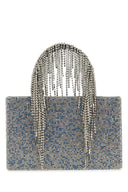 Kara Light Blue Rhinestones Handbag