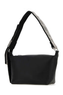 Kara Black Nappa Leder Umhängetasche