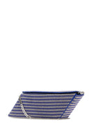 Kara Zwei -Ton -Strasssteine ​​Clutch