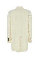 Ami Ivory Wool Oversize Blazer