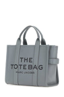 Marc Jacobs Grey Leather Medium The Tote Bag Handbag
