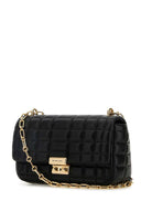 Michael By Michael Kors Black Leather Small Tribeca Shoulder Bag