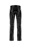 Courreges Pant di vinile nero