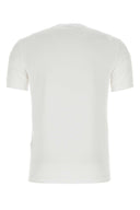 Giorgio Armani White Stretch Viscose T Shirt